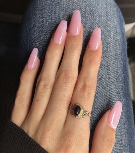 ριитєяєѕт jennapinns Pink acrylic nails Simple acrylic nails Blush