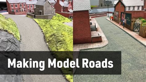 Model Roads And Road Markings Youtube