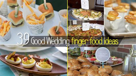 Finger foods are also a good idea for dinner parties, if your kids fuss about mashed potatoes, pasta or rice, you can serve them these healthy finger foods. Ideas For Finger Foods For Wedding Receptions