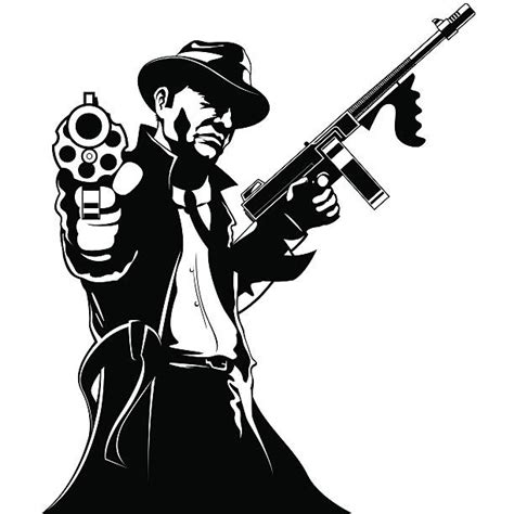 Best Gangster Illustrations Royalty Free Vector Graphics And Clip Art