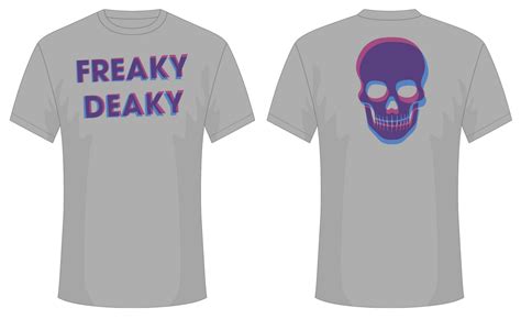 freaky deaky 3d t shirt ddp merch
