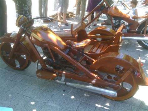 Wood Built Chopper Motorcycle Totally Rad Choppers
