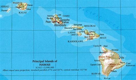 Hawaii Map And Hawaii Satellite Images