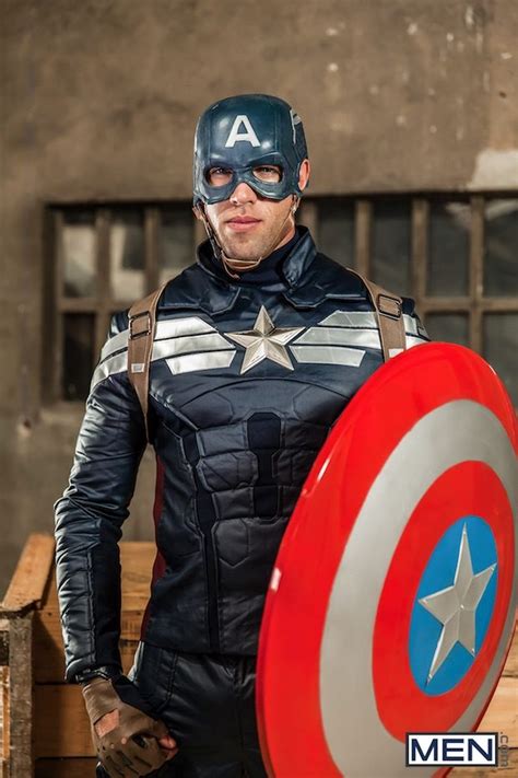Men Com Captain America A Gay XXX Parody Alex Mecum Paddy O