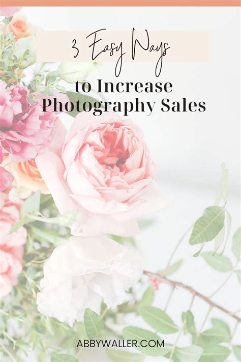 3 Things You Need To Make More Sales Abby Waller Blog Photography