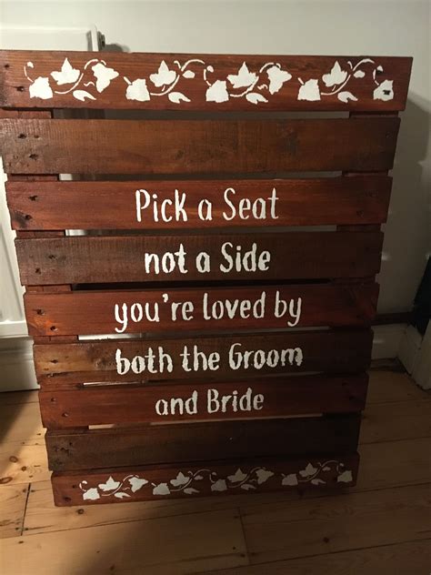 Pallet Wedding Sign Pallet Wedding Pallet Wedding Signs Wedding Signs