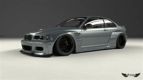 Rieger fog light covers (set) for e46. Wide Body Kit Pandem Rocket Bunny BMW M3 (E46) | allDesign