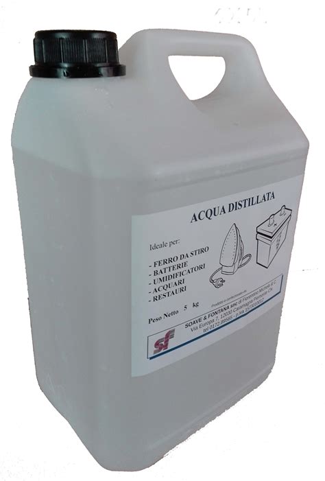 Acqua distillata
