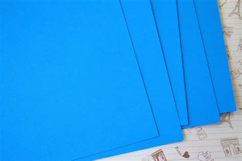 Ocean Blue Papermill Colour Card Stock 240gsm Etsy
