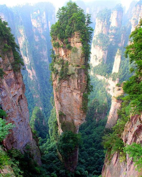 Hidden Places In The World Breathtaking Places Tianzi Mountains