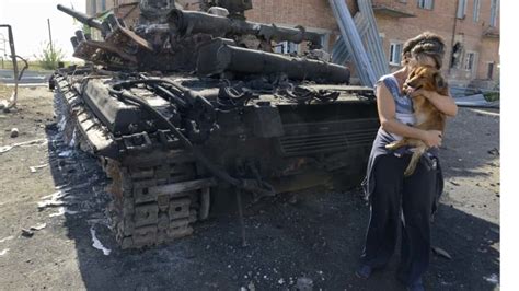 أخبار العالم بالصور آثار الحرب والهدنة في شرق أوكرانيا Cnn Arabic