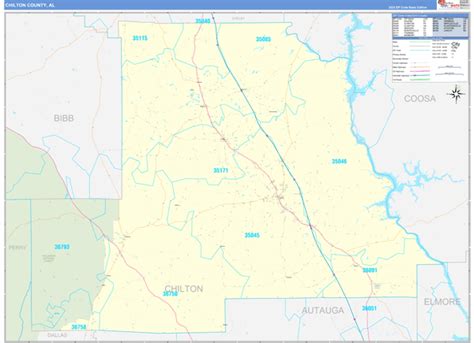 Maps Of Chilton County Alabama