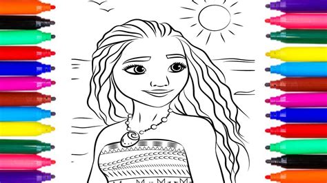 Dibujos Para Colorear Disney Moana