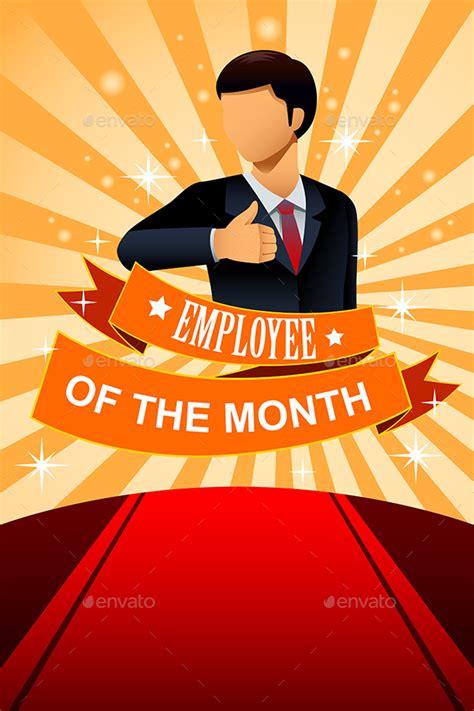Each year every state association may award one individual with the employee of the year award. Employee of the Month Poster Frame by artisticco ...