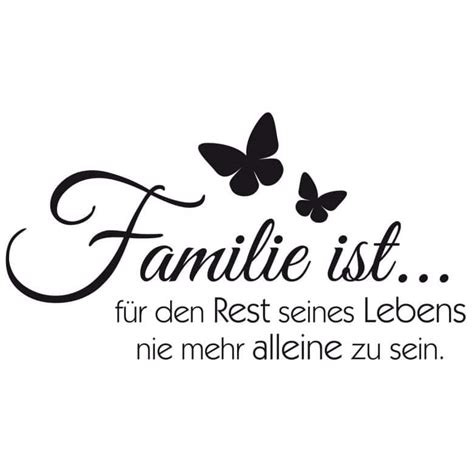 Wandtattoo Familie Ist Schöner Wandspruch Als Dekoration Wall Artde