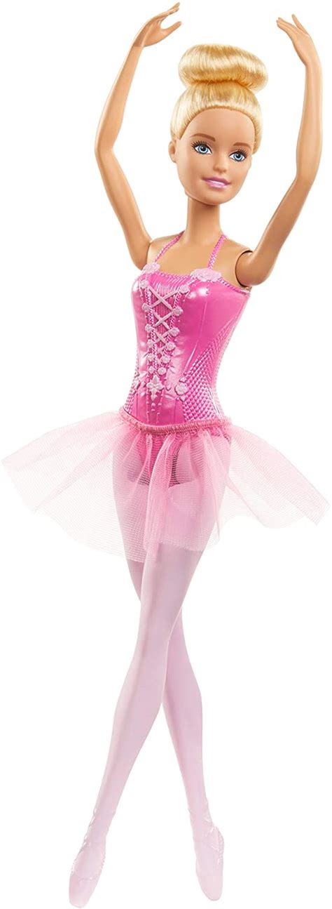 Barbie Ballerina Doll With Ballerina Outfit Tutu Sculpted Toe Shoes