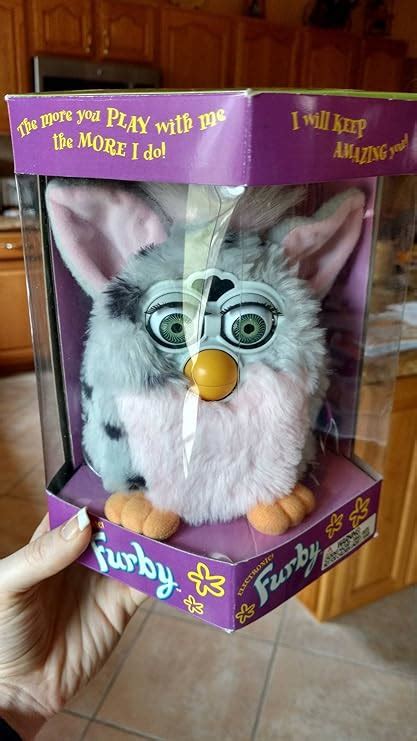 Toys 1998 Tiger Electronics Original Electronic Furby Gray With Black