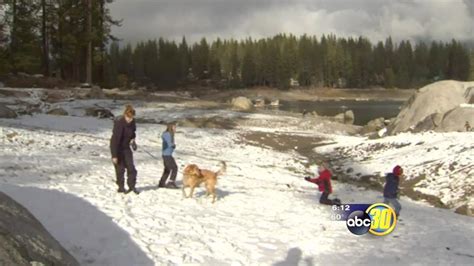 Snow Brings Hope For Shaver Lake Businesses