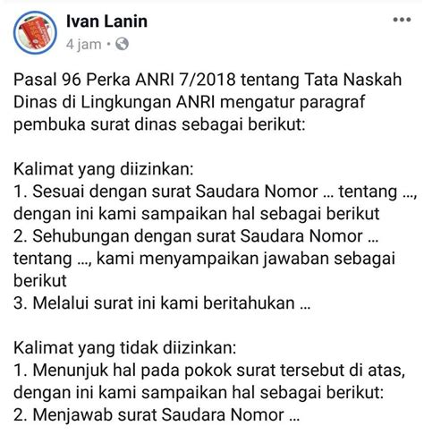 Contoh Kalimat Penutup Surat Dinas - Homecare24