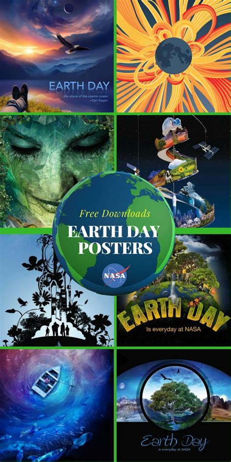 Nasa Earth Day Posters Download These Free Printable Posters That