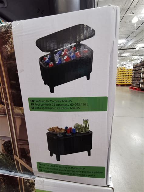 Costco 1364506 Keter Bevy Bar Table Cooler Combo1 Costcochaser