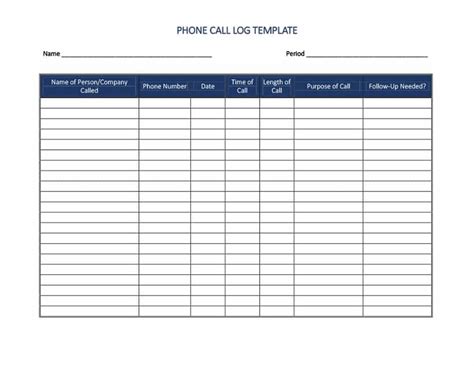 You can also use them as reference if you want to create this article has 49 downloadable and printable log sheet templates that will surely be useful for any of your logging needs. Call Log Templates | charlotte clergy coalition