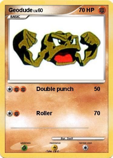 Pokémon Geodude 17 17 Double Punch My Pokemon Card