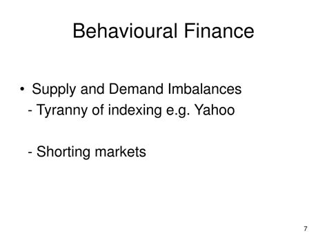 Ppt Behavioural Finance Powerpoint Presentation Free Download Id