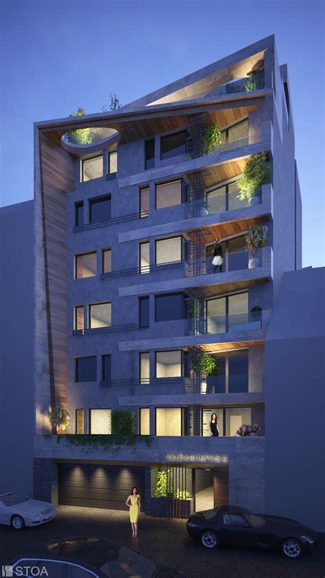 Bauhaus Minimal Modern Condominium Residential House Residential