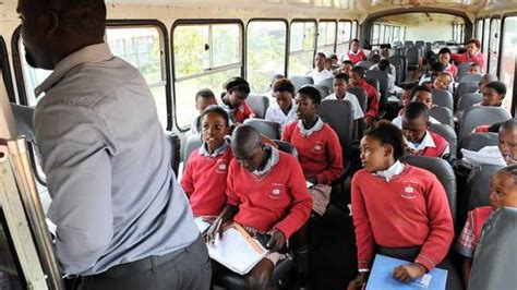 Pupils Forced To Use Bus As Classroom Pics