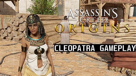 Assassin S Creed Origins Cleopatra Gameplay P Fps Youtube