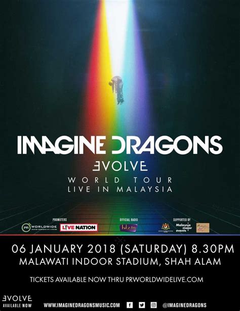 Imagine Dragons Evolve World Tour Live In Kuala Lumpur Giglife