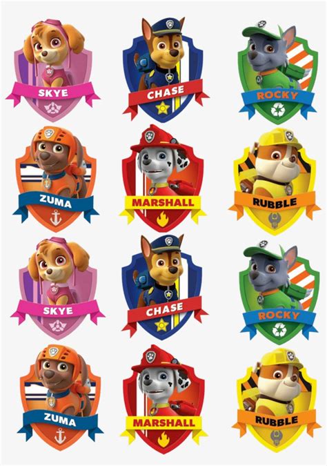 Paw Patrol Characters With Names