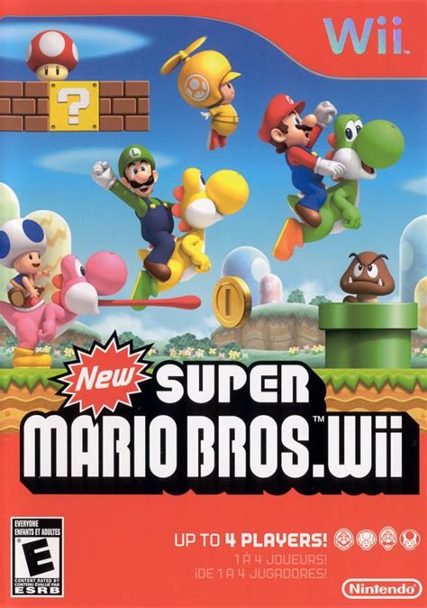 New Super Mario Bros Wii Box Covers Mobygames