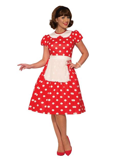 Womens 50s Housewife Costume Ubicaciondepersonascdmxgobmx