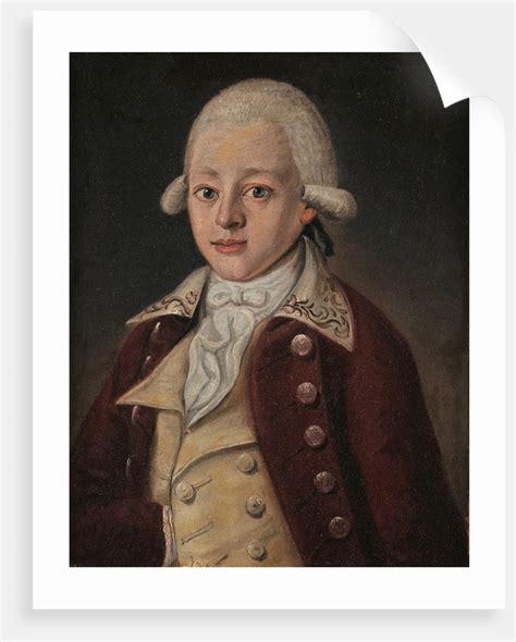 Wolfgang Amadeus Mozart Ca 1770 Posters And Prints By Anonymous