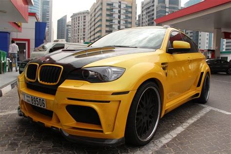 Hamann Bmw X6 M Yellow All The Way Exterior And Interior Bmw X6