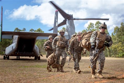 Us Marines In Australia Complete Embassy Reinforcement And