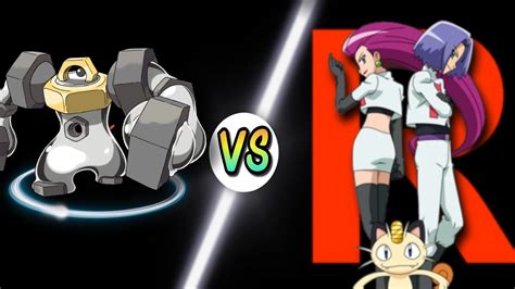 Team Rocket Battle Melmetal Vs Three Pokemon Jessie Screwed Up