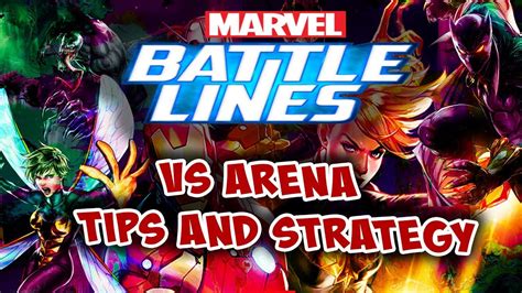 Marvel Battle Lines Vs Arena Deck Tips And Strategies Youtube