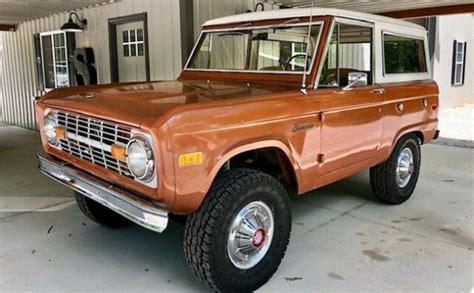 Amazing Original 1973 Ford Bronco Ranger Barn Finds