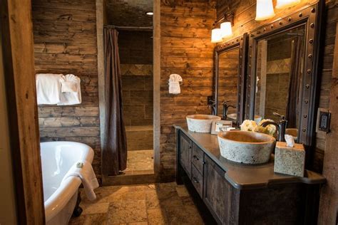 Brave log cabin bathroom bathroom astonishing log cabin bathrooms of cabin bathroom accessories. Log cabin rustic bathroom! What a beauty. | Small cabin ...