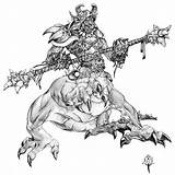 Warcraft Concept Neoseeker sketch template