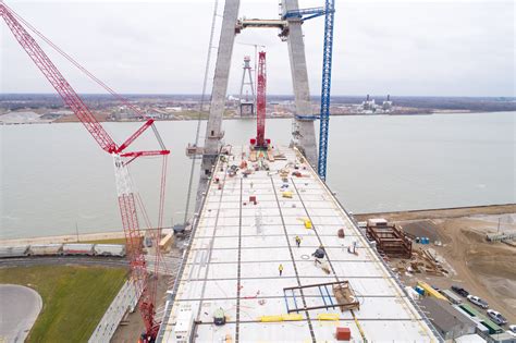 Gordie Howe International Bridge Starts New Construction Phase El