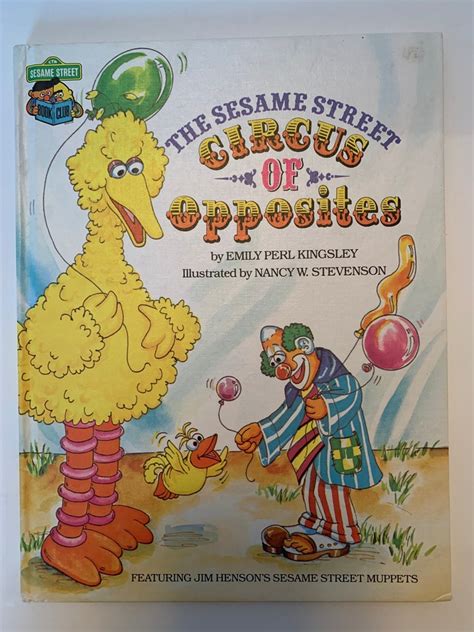 The Sesame Street Circus Of Opposites Jim Henson 1981 Jim Hensons