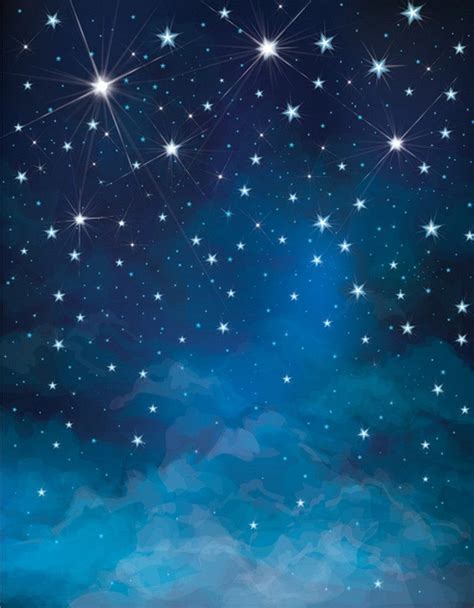 1539 Starry Night Night Sky Stars Photography Backdrops Photography