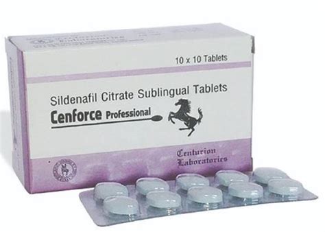 Cenforce Professional Tablets Sildenafil Citrate At Rs 56stripe