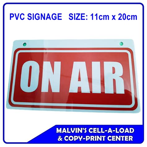 Pvc Signage On Air Lazada Ph