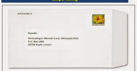 Cara Menulis Sampul Surat - Delinewstv