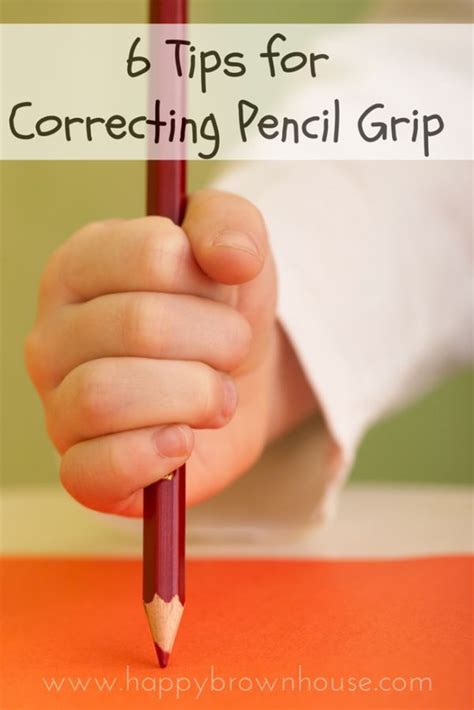 Easy Tips For Correcting Pencil Grip In Kids Video Tutorials Pencil